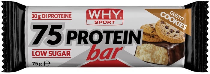 Whysport 75 Protein Bar Cookies 1 Pezzo 75g  - 1