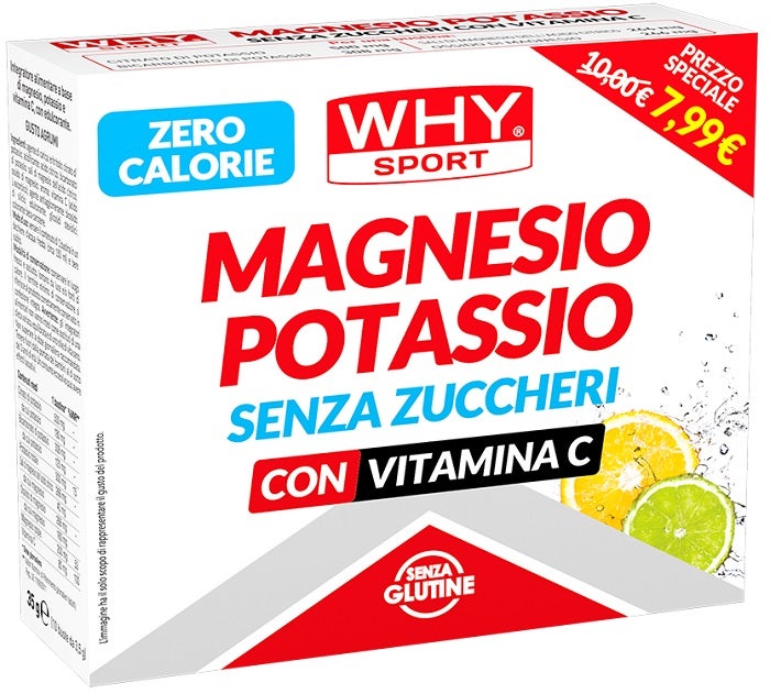 Why Sport Magnesio Potassio Senza Zuccheri 10 Bustine Gusto Agrumi-1