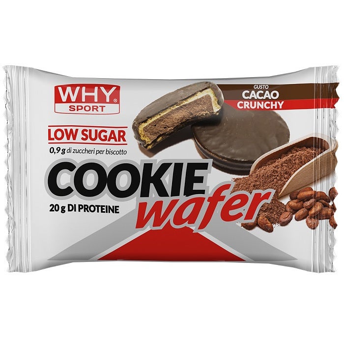 Whysport Cookie Wafer Cacao 60g  - 2
