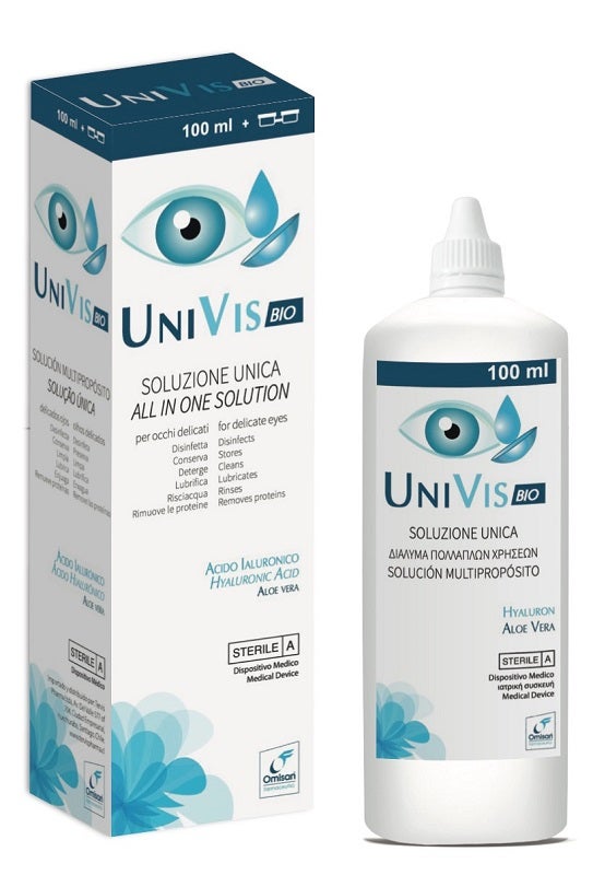 Univis Bio Travel Kit Soluzione Lenti A Contatto 100ml  - 1