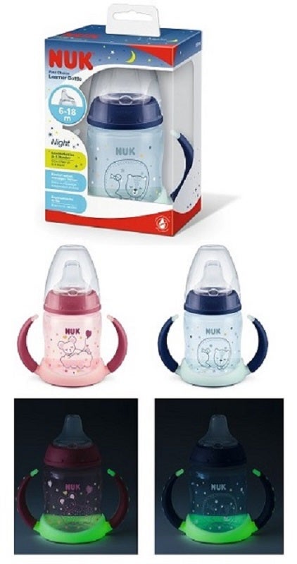 Nuk Bevimpara Night First Choice Beccuccio Silicone 6-18 Mesi 1 Pezzo  - 1