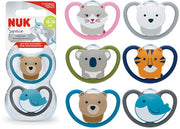Nuk Succhietto Space Silicone 18-36 Mesi 2 Pezzi-1