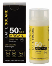 Latte Solare Argan Corpo Viso 125ml SPF50+-1