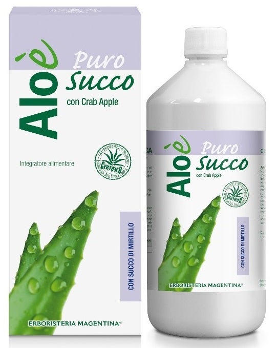 Aloe' Puro con Succo di Mirtillo 1 Litro-1