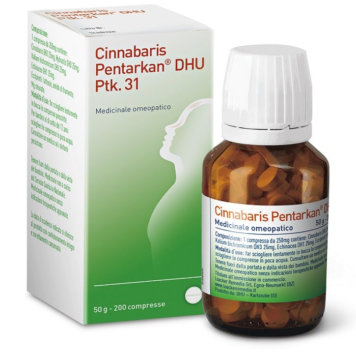 Cinnabaris Pentarkan 31 50g 200 Compresse  - 1