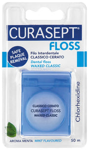 Curasept Classico Floss Cerato Clorexidina 50m  - 1