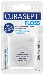 Curasept Floss PFTE Tape Clorexidina 35m  - 1