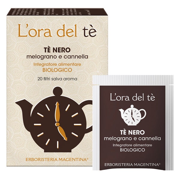 Te' Nero Melograno Cannella Bio 20 Filtri  - 1