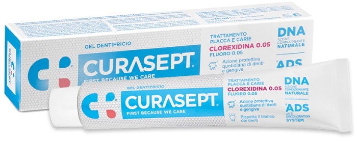 Curasept Gel Dentifricio Clorexidina 0.05 ADS+DNA 75ml  - 1