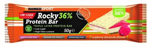 Rocky 36% Protein Bar Barretta Raspberry Cheesecake 50g  - 1