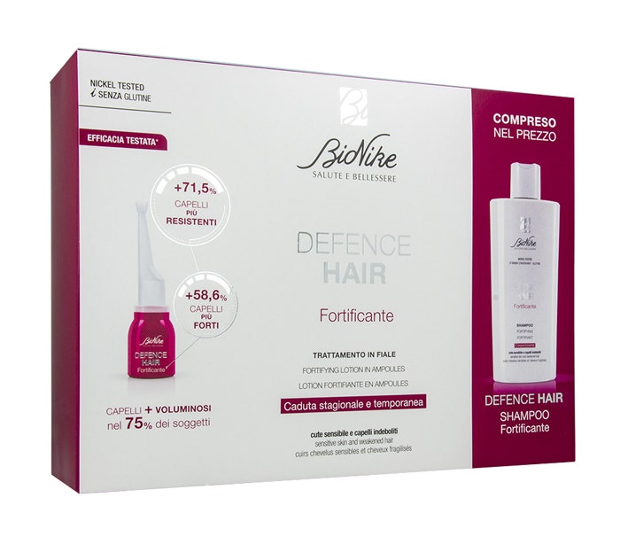 Bionike Defence Hair Fortificante 21 Fiale 6 ml + Shampoo 200ml - 1