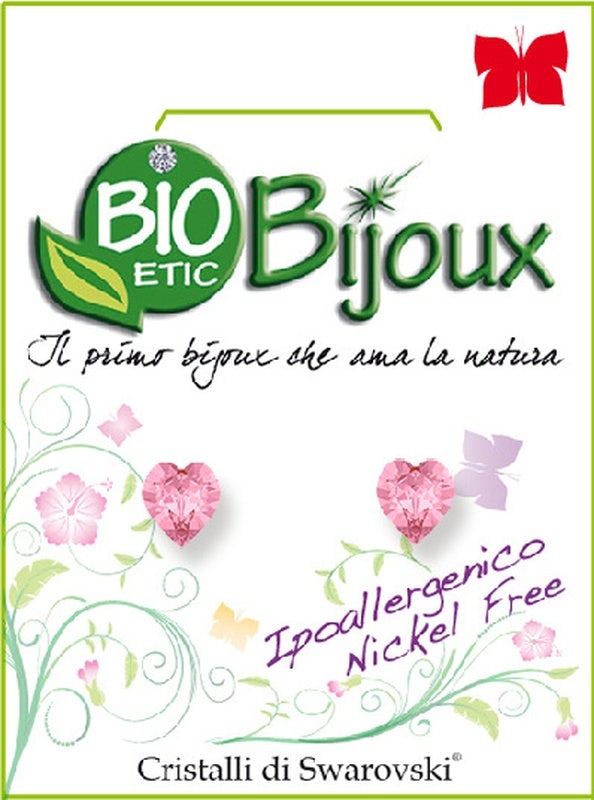 Bijoux Orecchino Cuore 5mm Light Rose  - 1