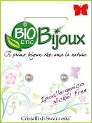 Bioetic Bijoux Orecchini Perla 3mm White  - 1