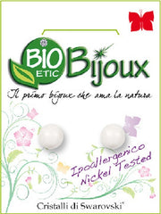 Bioetic Bijoux Orecchini Perla 6mm White  - 1