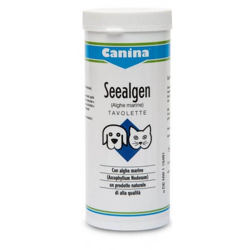 Canina Seealgen Cane/Gatto 225g Tavolette  - 2