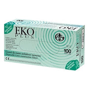Eko Plus Guanto Lattice Superficie Liscia Talcato Taglia Small 100 Pezzi  - 1