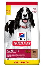 Hill's Science Plan Adult 1-6 Medium Lamb & Rice 2,5kg-1