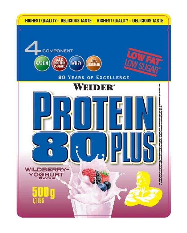 WEIDER PROTEINE 80P FRUT 500G-1