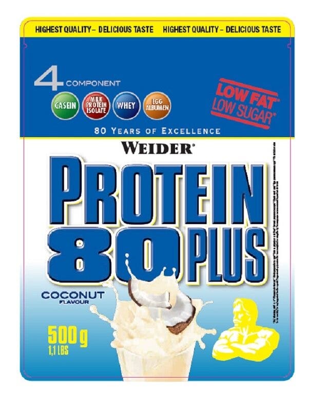 WEIDER PROTEINE 80P COCCO 500G-1