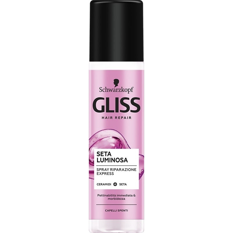 Schwarzkopf Gliss Spray Riparatore Express Seta Luminosa 200ml - 2