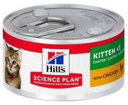 Hill's Science Plan Kitten Alimento per Gattini con Pollo Lattina 82gr-1