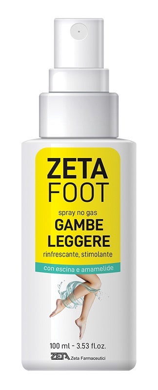 Zeta Foot Spray No Gas Gambe Leggere 100ml  - 1