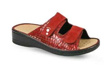 Podartis Alipes Cocco Rosso Calzatura Ortopedica Da Donna N.40-1