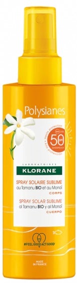 Klorane Spray Solare Sublime Corpo SPF50 200ml  - 1