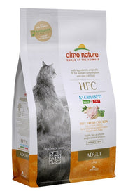 Almo Nature HFC Cibo Secco Pollo Per Gatti Adulti Sterilizzati Sacco 1,2kg-1