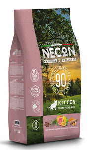 Necon Natural Wellness Kitten Crocchette Tacchino E Riso Gatti Per Cuccioli Sacco 1,5kg-1