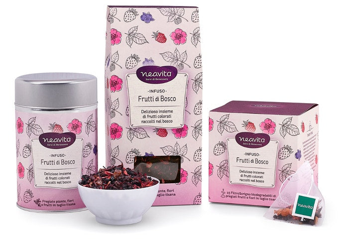 Neavita Silver Tin Tisana Frutti Di Bosco 100g  - 1