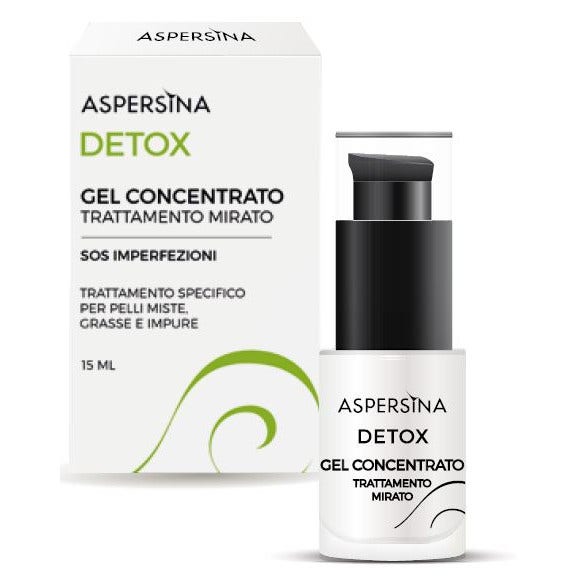 Aspersina Detox Gel Concentrato Trattamento Mirato Imperfezioni 15ml - 2
