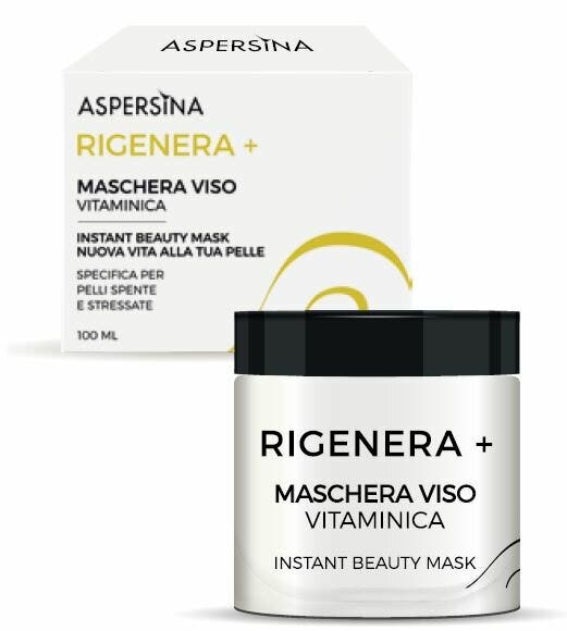 Aspersina Rigenera+ Maschera Viso Vitaminica 100ml-2