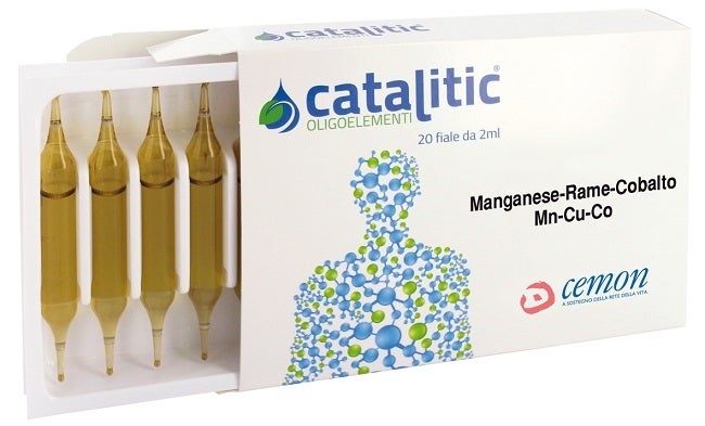 Cemon Catalitic Oligoelementi Manganese Rame Cobalto 20 Fiale  - 1