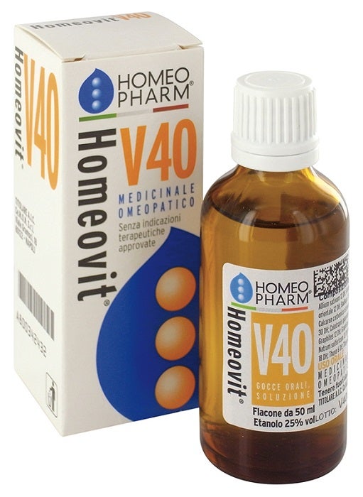 HOMEOVIT V40 GOCCE 50ML-1