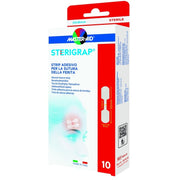 Master-Aid Sterirap Strip Adesivo Sutura Ferite 32x8mm 10 Pezzi  - 2