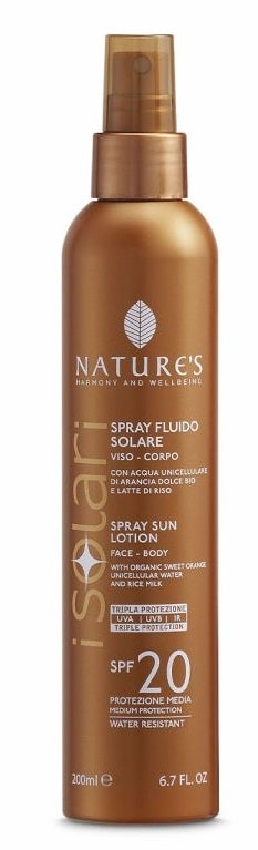 Nature's Spray Fluido Solare SPF 20 200ml - 1