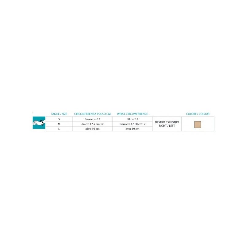 Orione Ortesi Immobilizzazione Del Pollice Sinistro Beige Taglia L 241-2