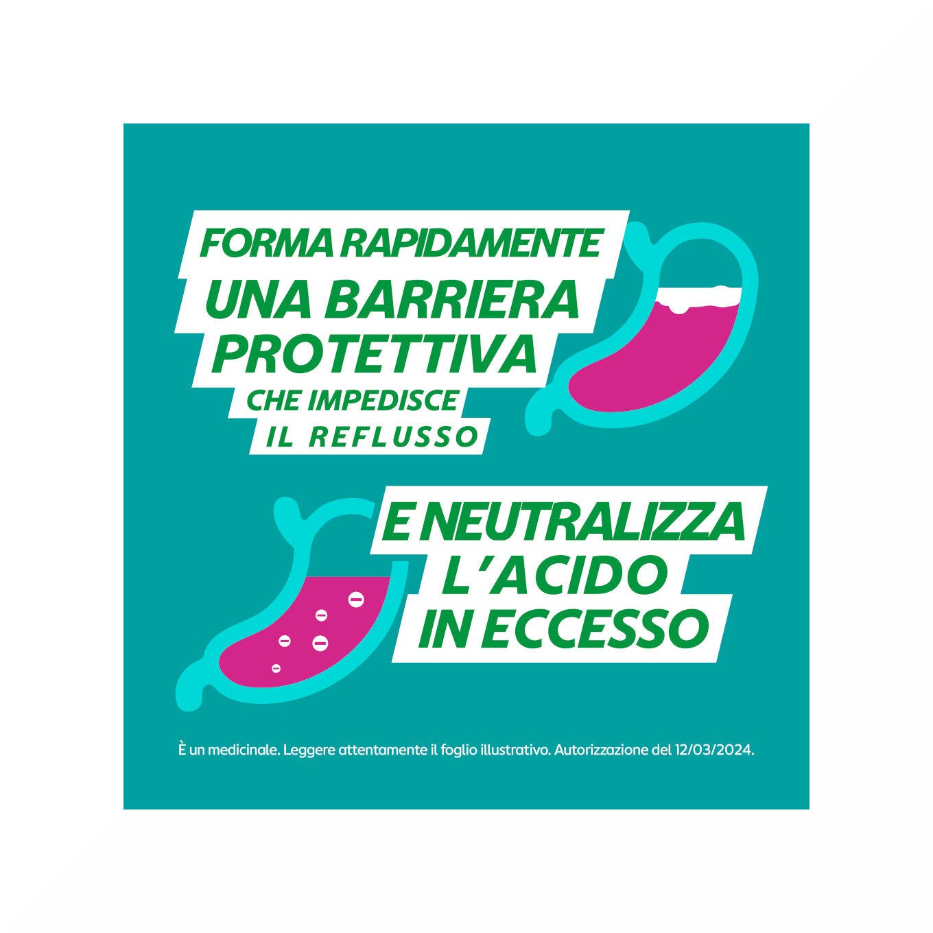 Gaviscon 24 Compresse Gusto Menta 500+267mg-3