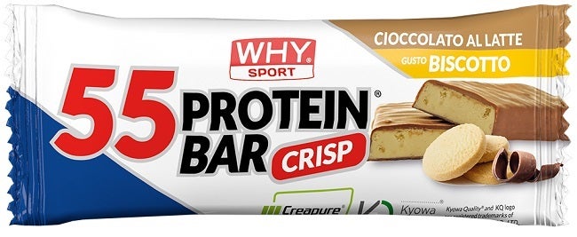 Why Sport Barretta Proteica 55 Cioccolato Al Latte E Biscotto 55g-1