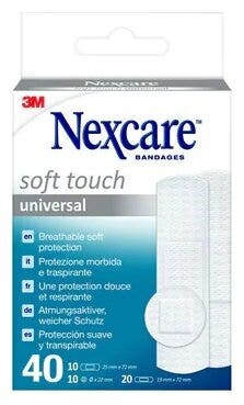 3M NEXCARE CER SOFT ASSORT 40P-1