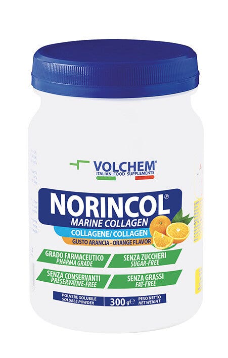 Volchem Norincol Marine Collagen Gusto Arancia 300g-1