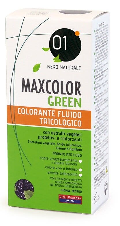 MAX COLOR GREEN 01 NERO NAT-2