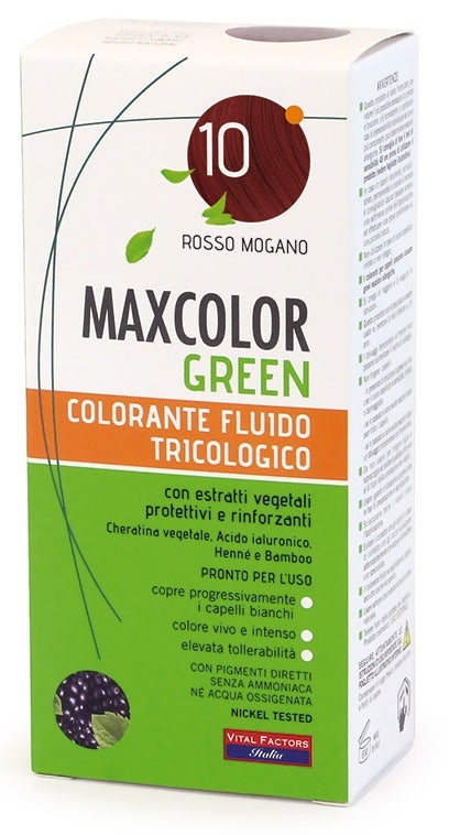 MAX COLOR GREEN 10 ROSSO MOG-1