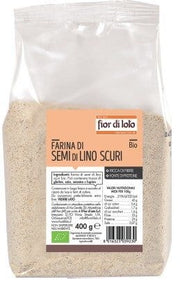 FARINA SEMI LINO SCURI BIO400G-2