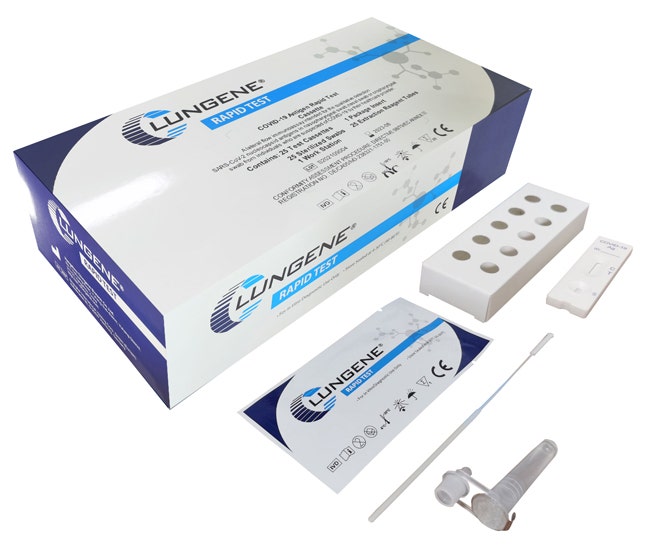 Test Antigenico Rapido Covid-19 Clungene In Tamponi Nasali 25 Pezzi Uso Professionale-1
