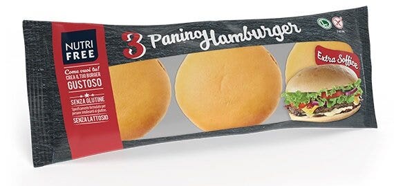 Nutrifree Panino Hamburger 110g-1
