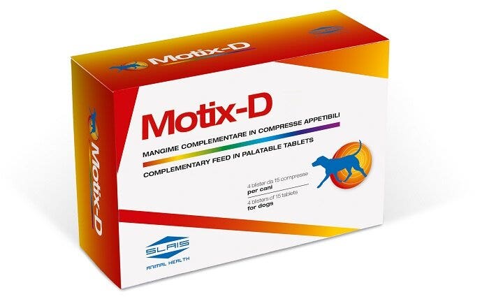 Motix-D Alimento Complementare Per Cani 60 Compresse-2