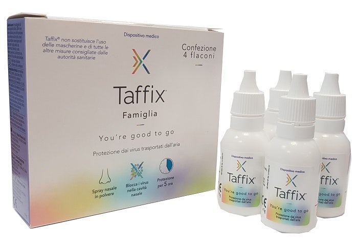 Taffix Famiglia Spray Nasale Polvere 4 Flaconi-1