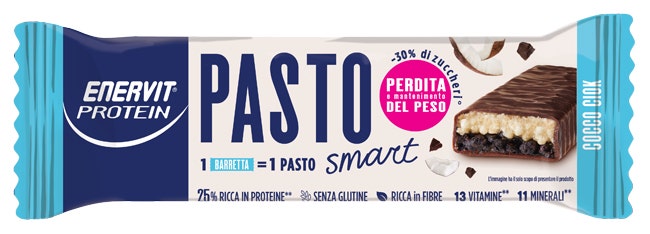 Enervit Protein  Barretta Pasto Sostitutivo Cocco/Ciok 55g-1